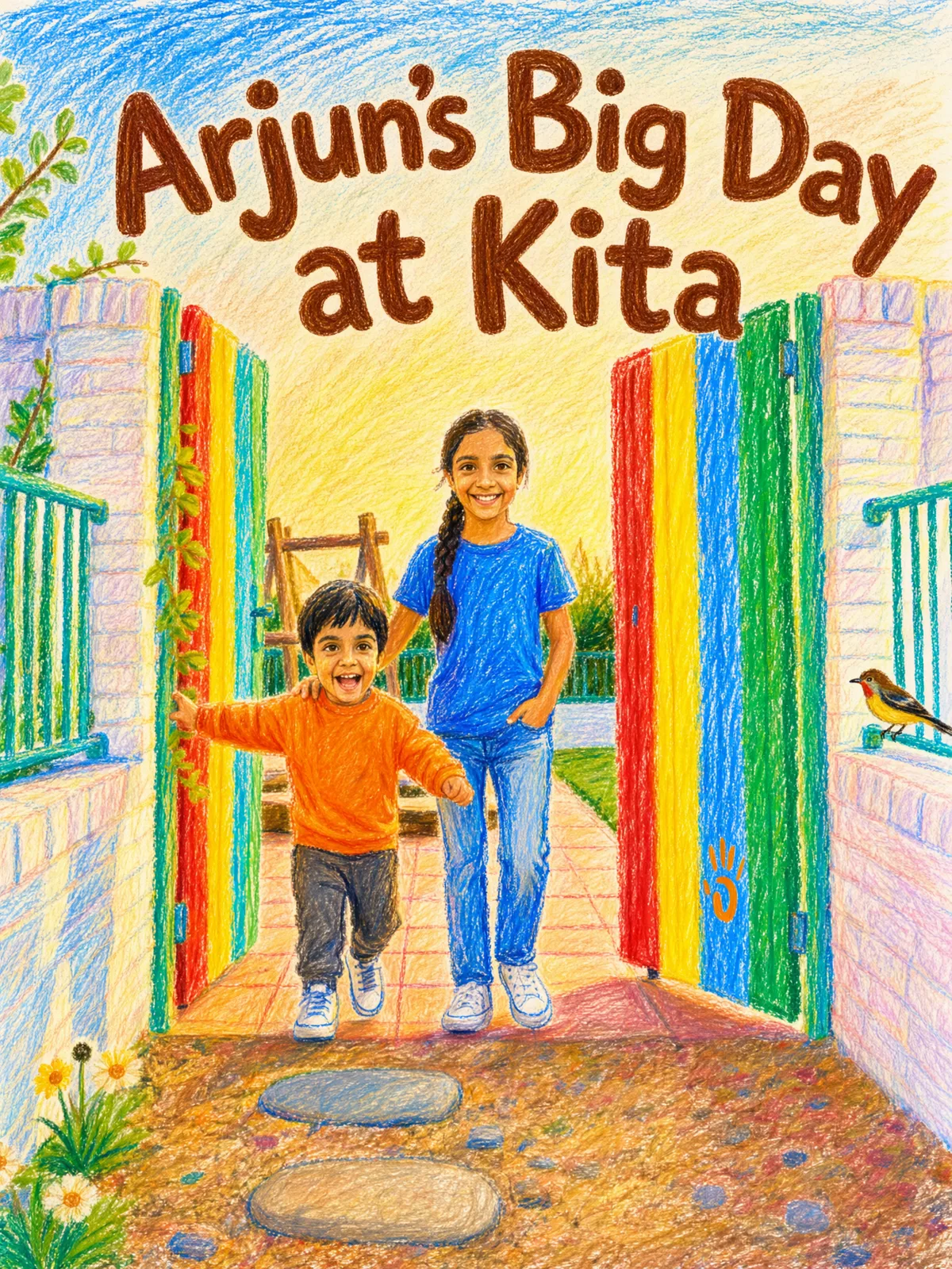 Cover of “Arjun’s Big Day at Kita”