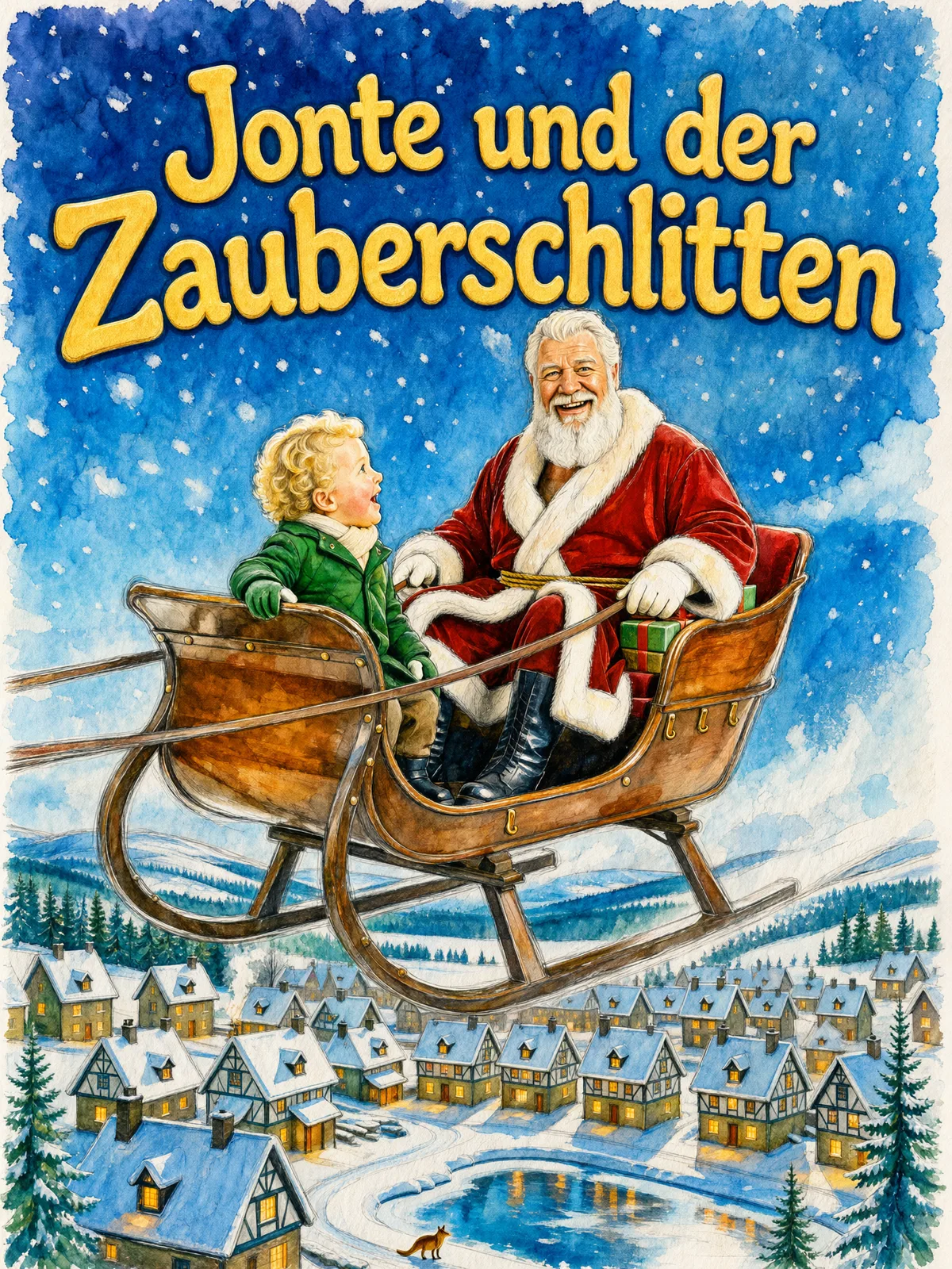 Cover von „Jonte und der Zauberschlitten“