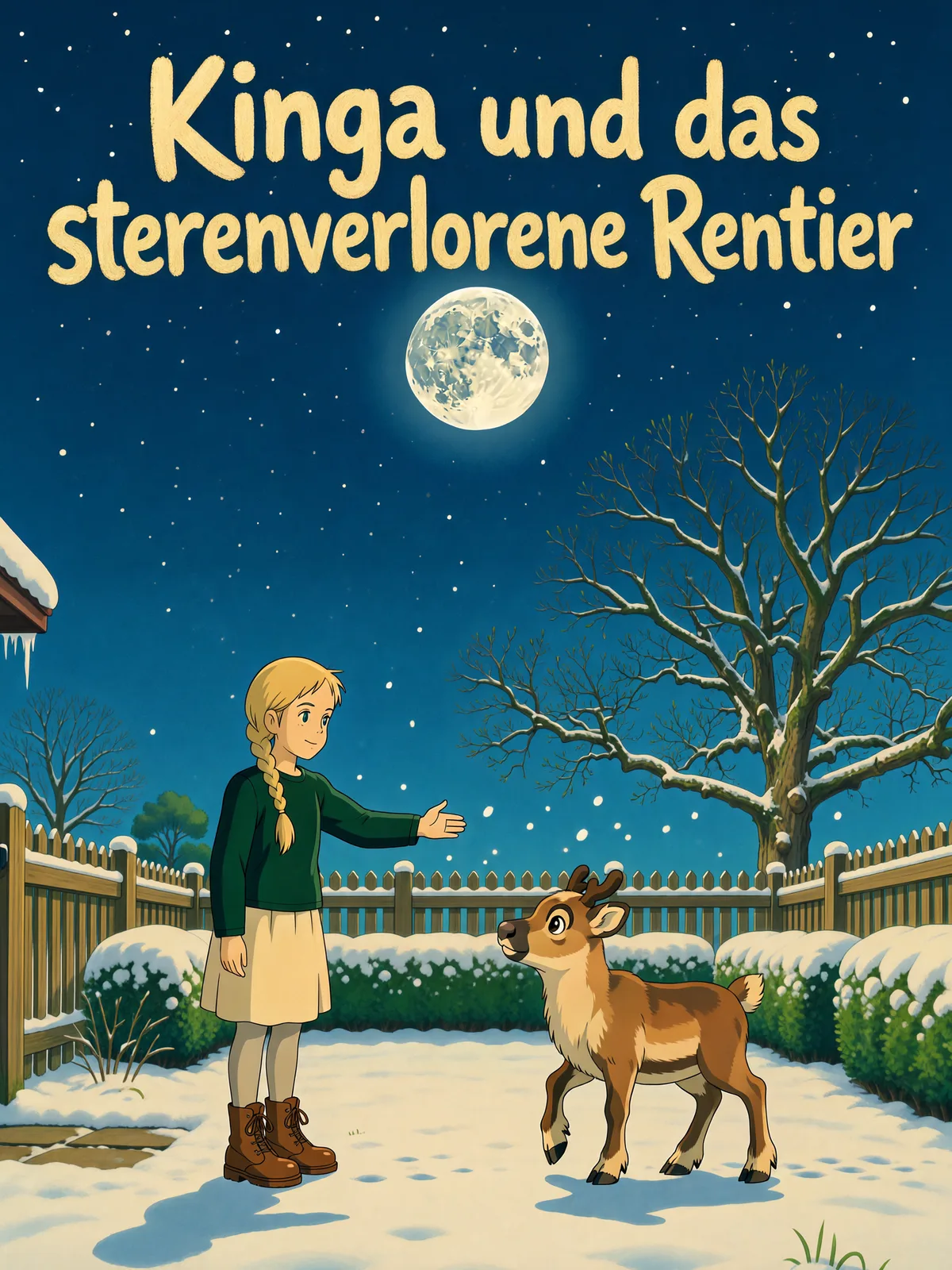 Cover von „Kinga und das sternenverlorene Rentier“