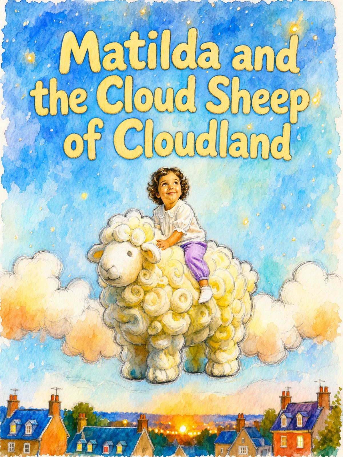 Cover of “Matilda and the Cloud Sheep of Cloudland”