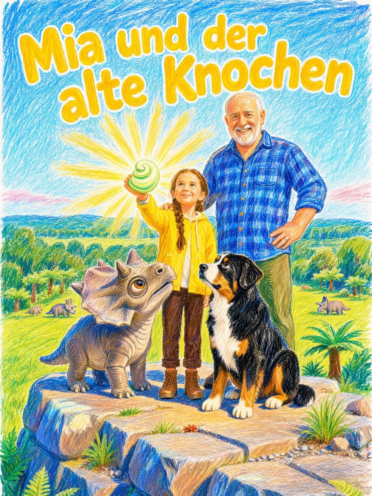 Cover von „Mia und der alte Knochen“