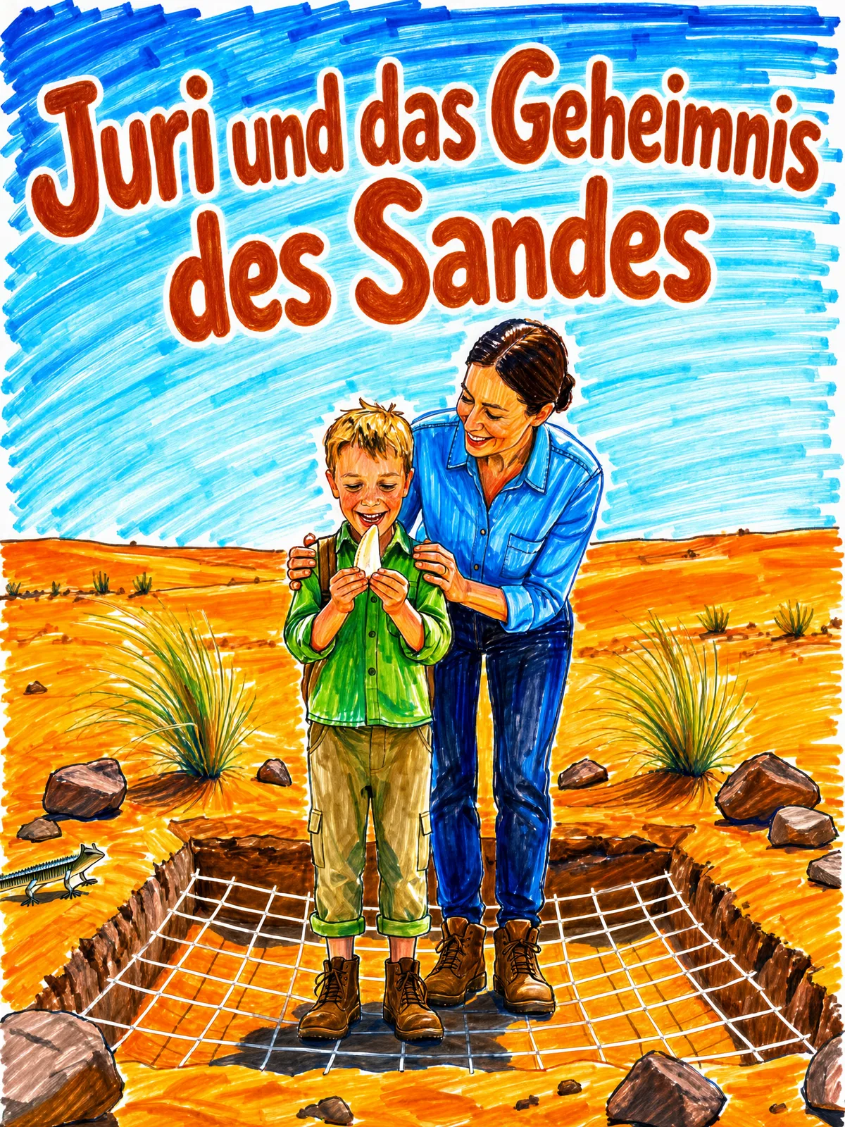 Cover von „Juri und das Geheimnis des Sandes“