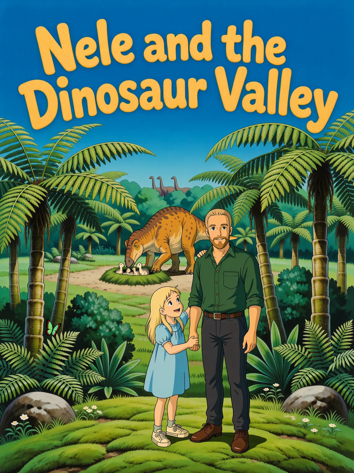 Cover of “Nele and the Dinosaur Valley”