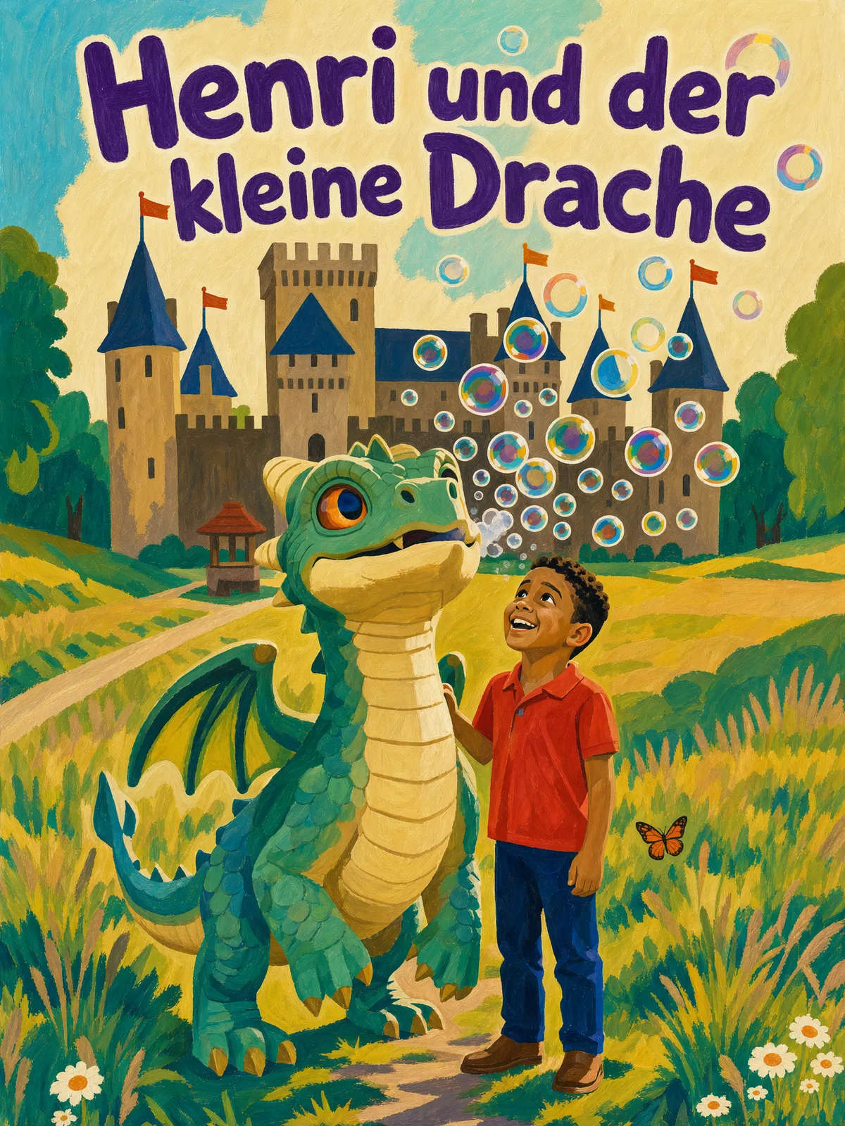 Cover von „Henri und der kleine Drache“