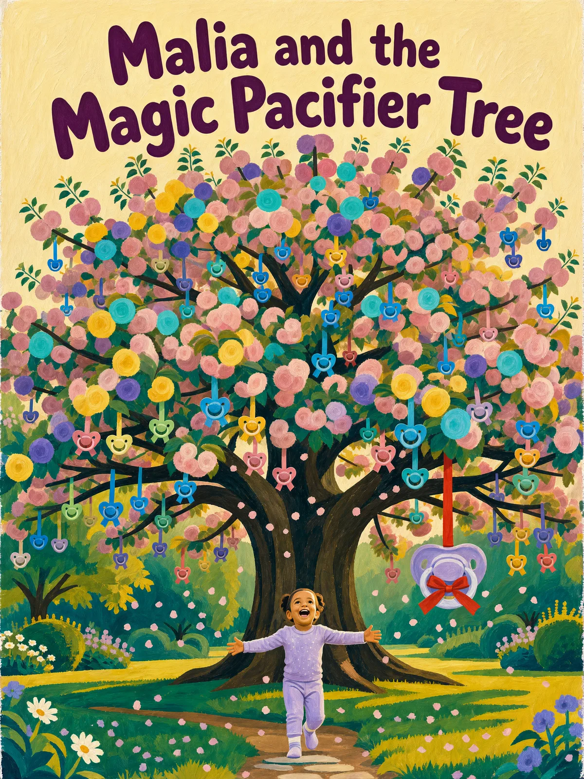 Cover of “Malia and the Magic Pacifier Tree”