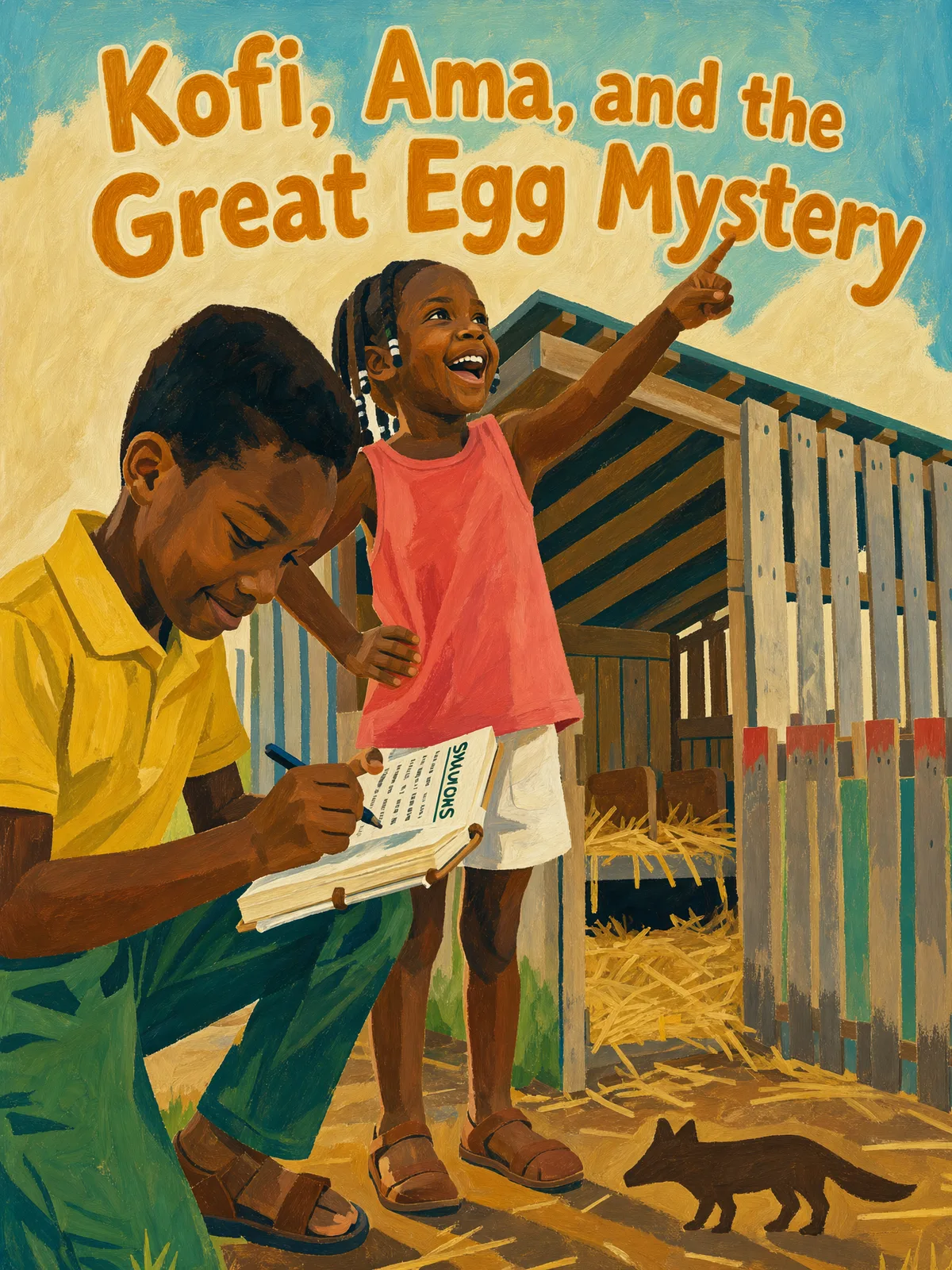 Cover of “Kofi, Ama, and the Great Egg Mystery”
