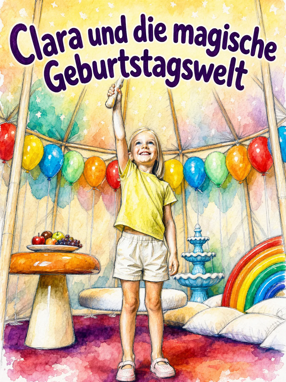 Cover von „Clara und die magische Geburtstagswelt“