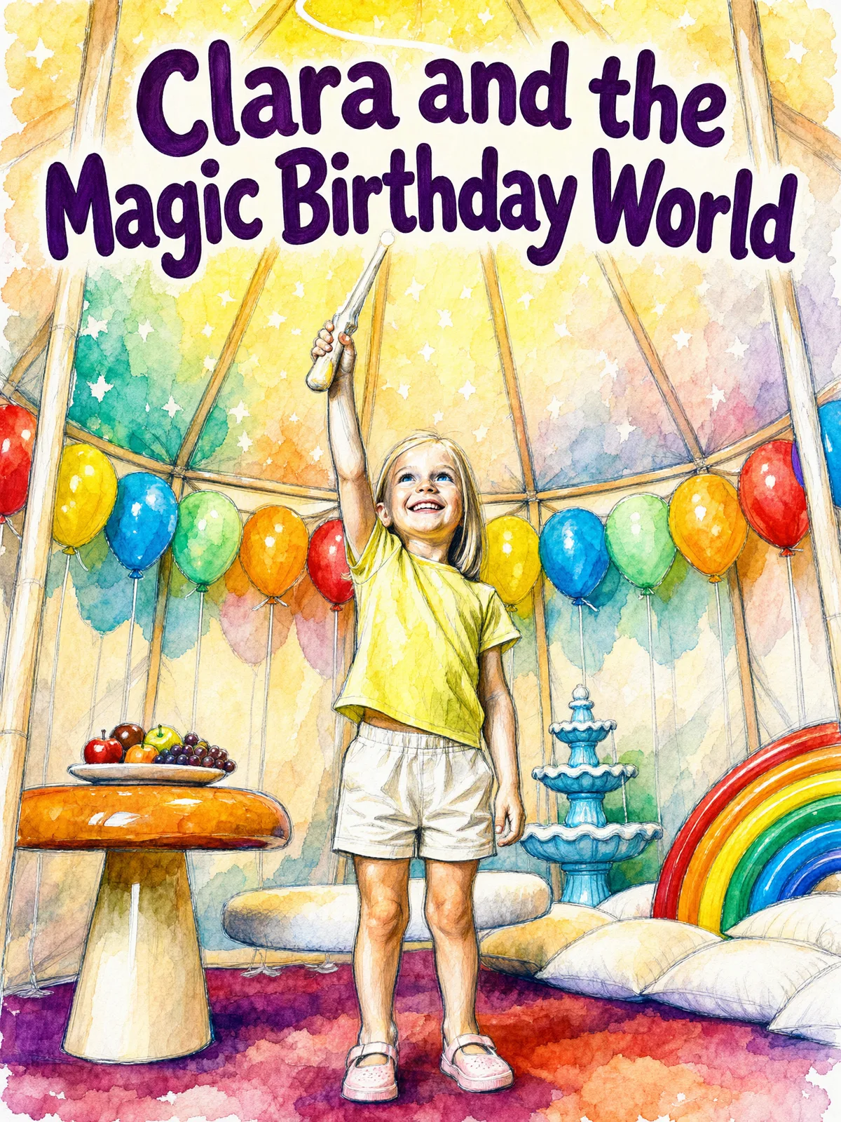 Cover of “Clara and the Magic Birthday World”