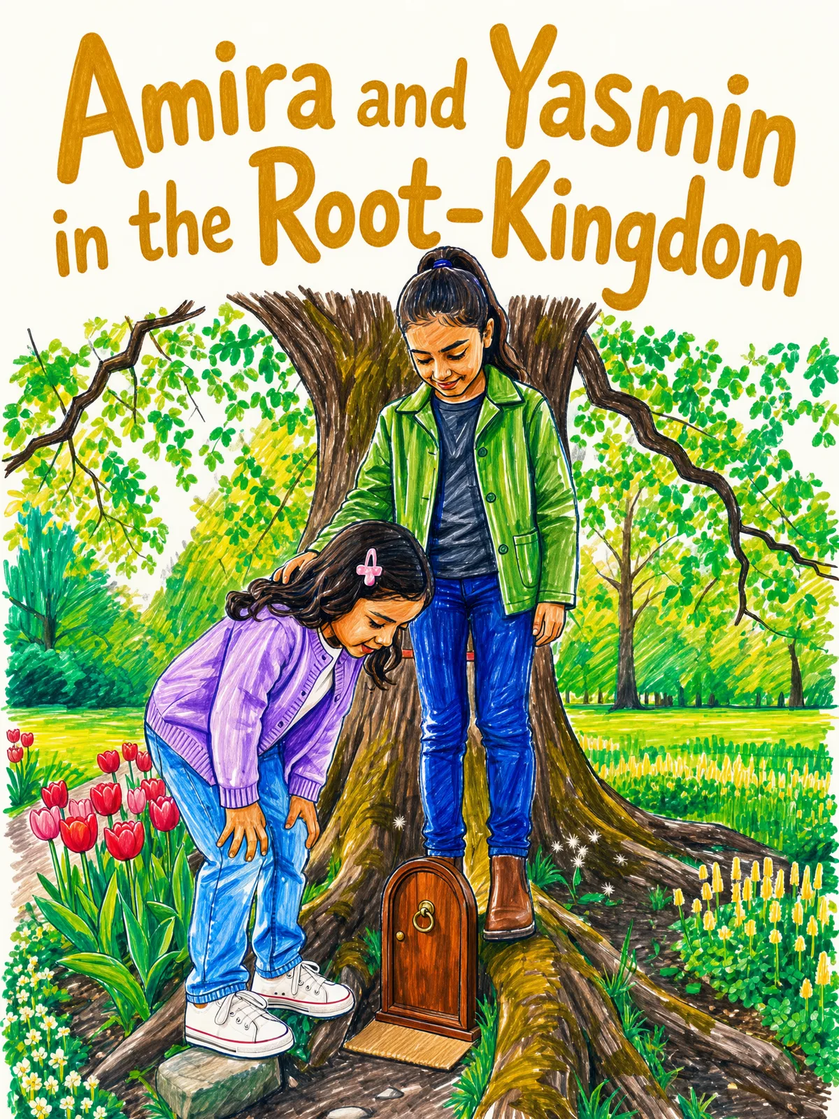Amira and Yasmin in the Root-Kingdom