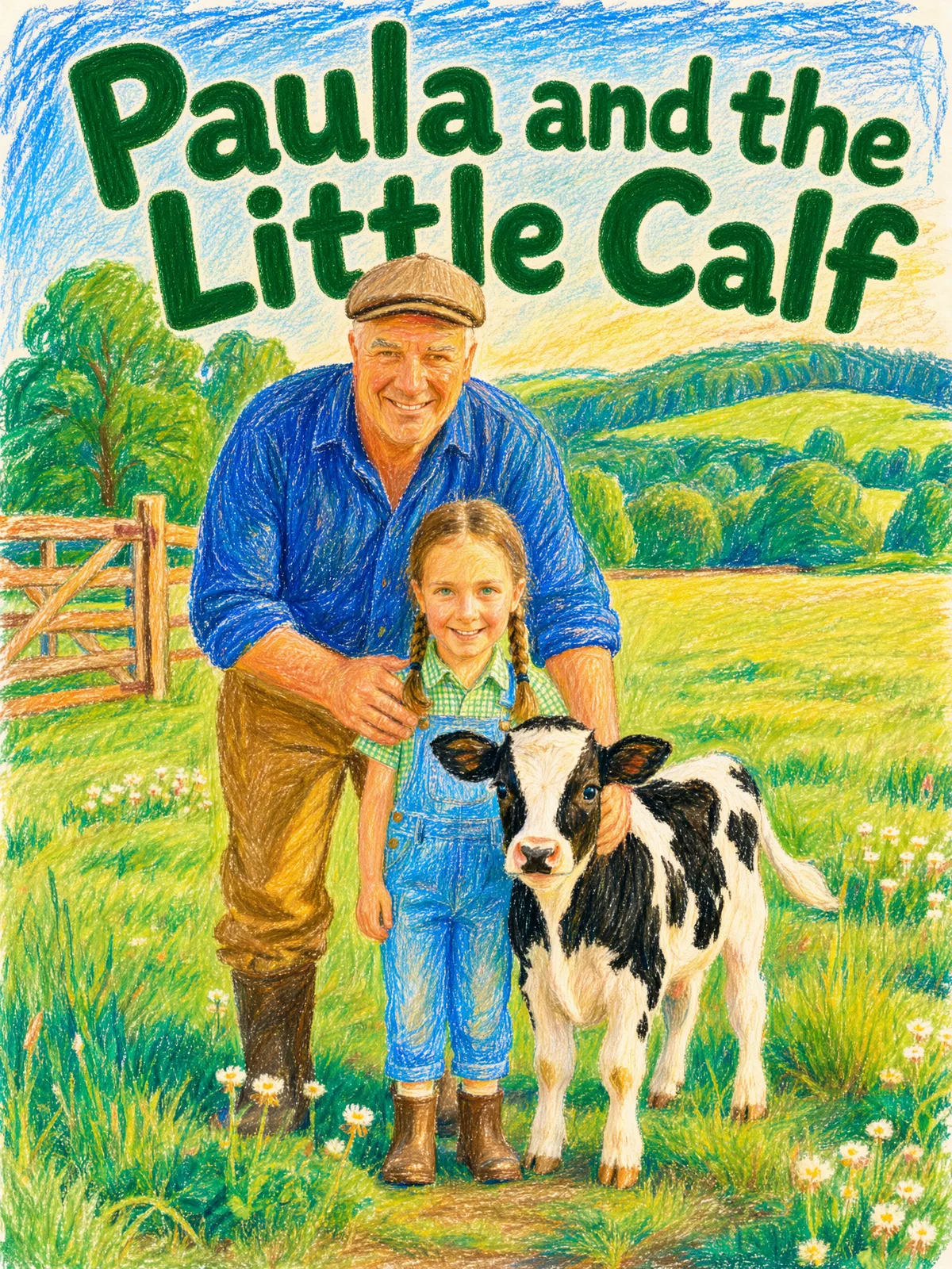 Cover of “Paula and the Little Calf”