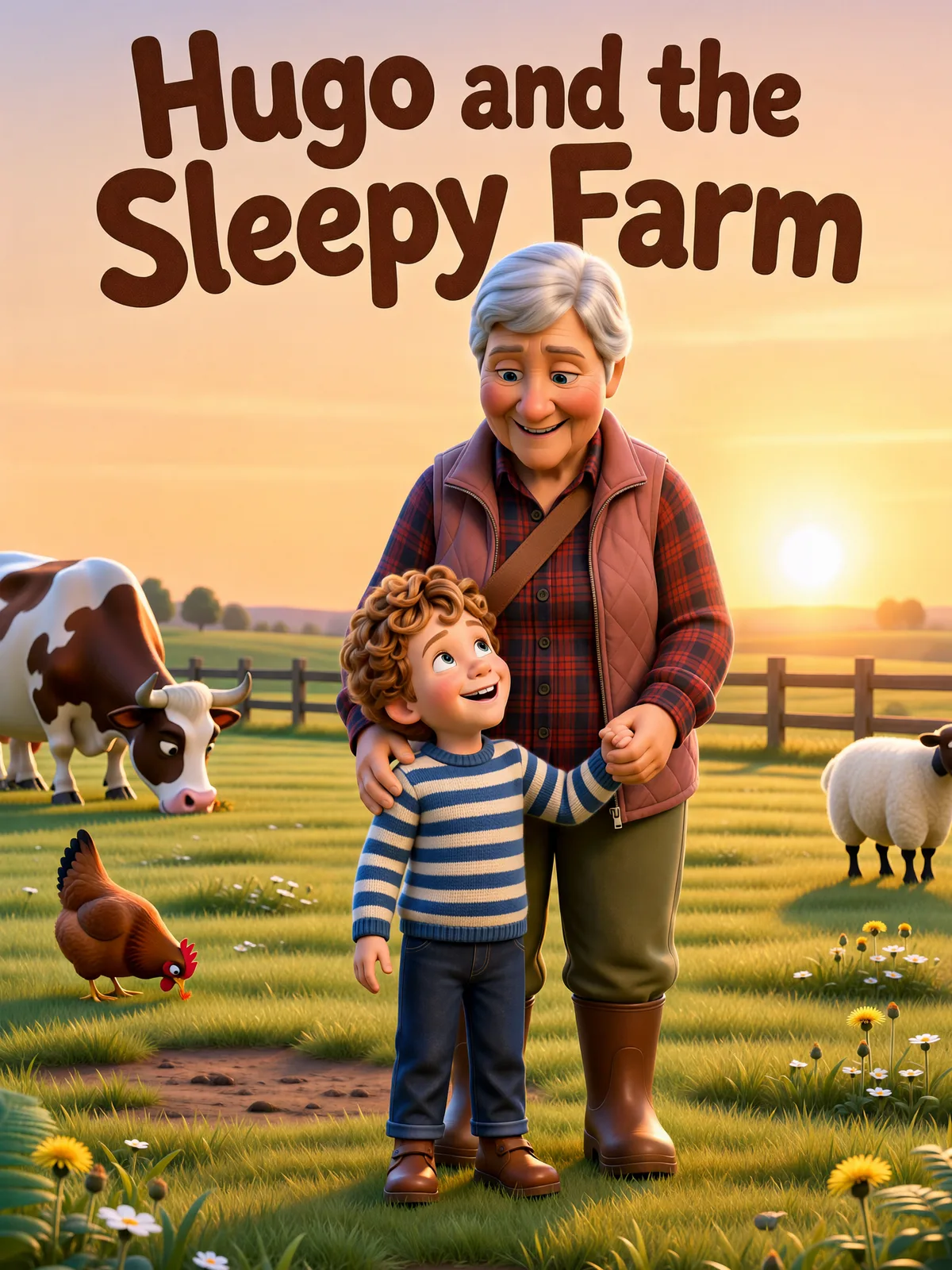 Cover of “Hugo and the Sleepy Farm”