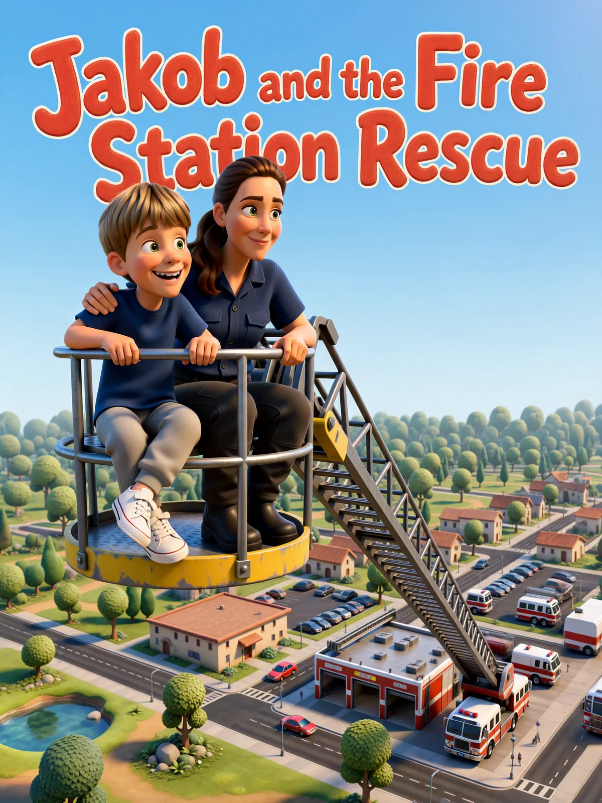 Cover of “Jakob and the Fire Station Rescue”