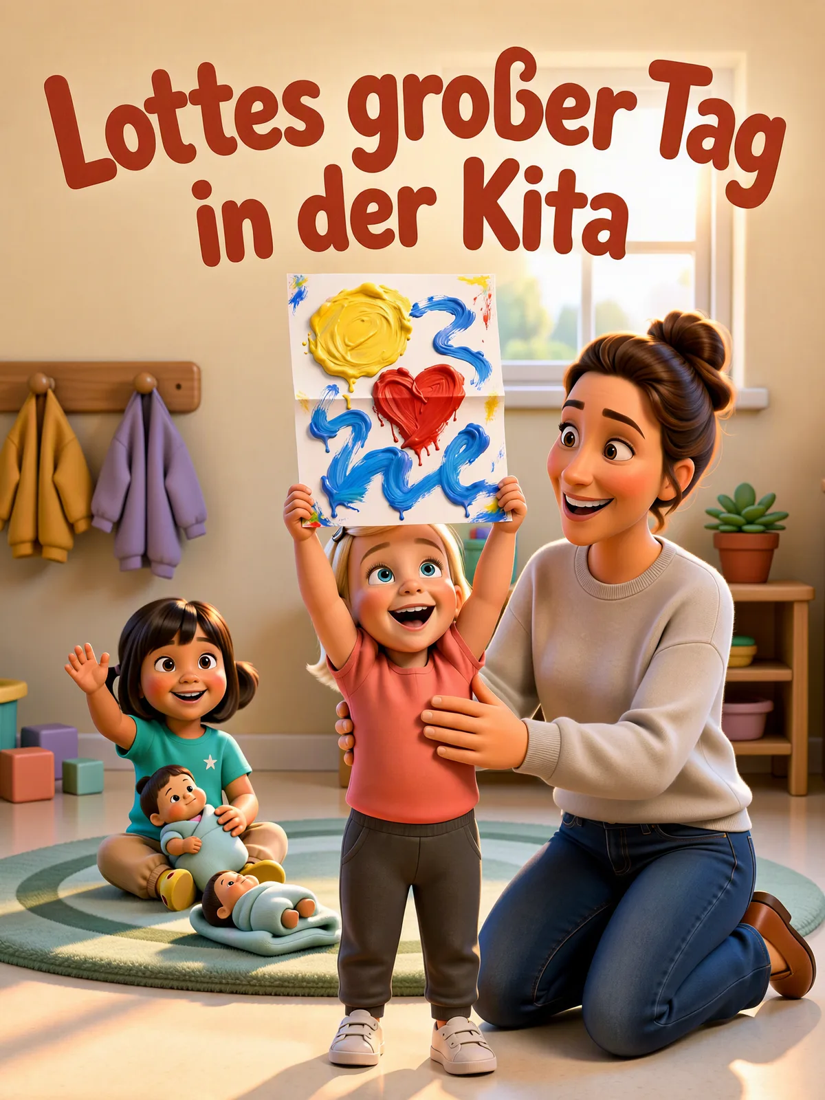 Cover von „Lottes großer Tag in der Kita“