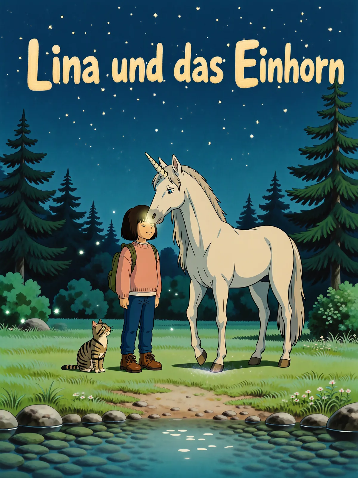 Cover von „Lina und das Einhorn“