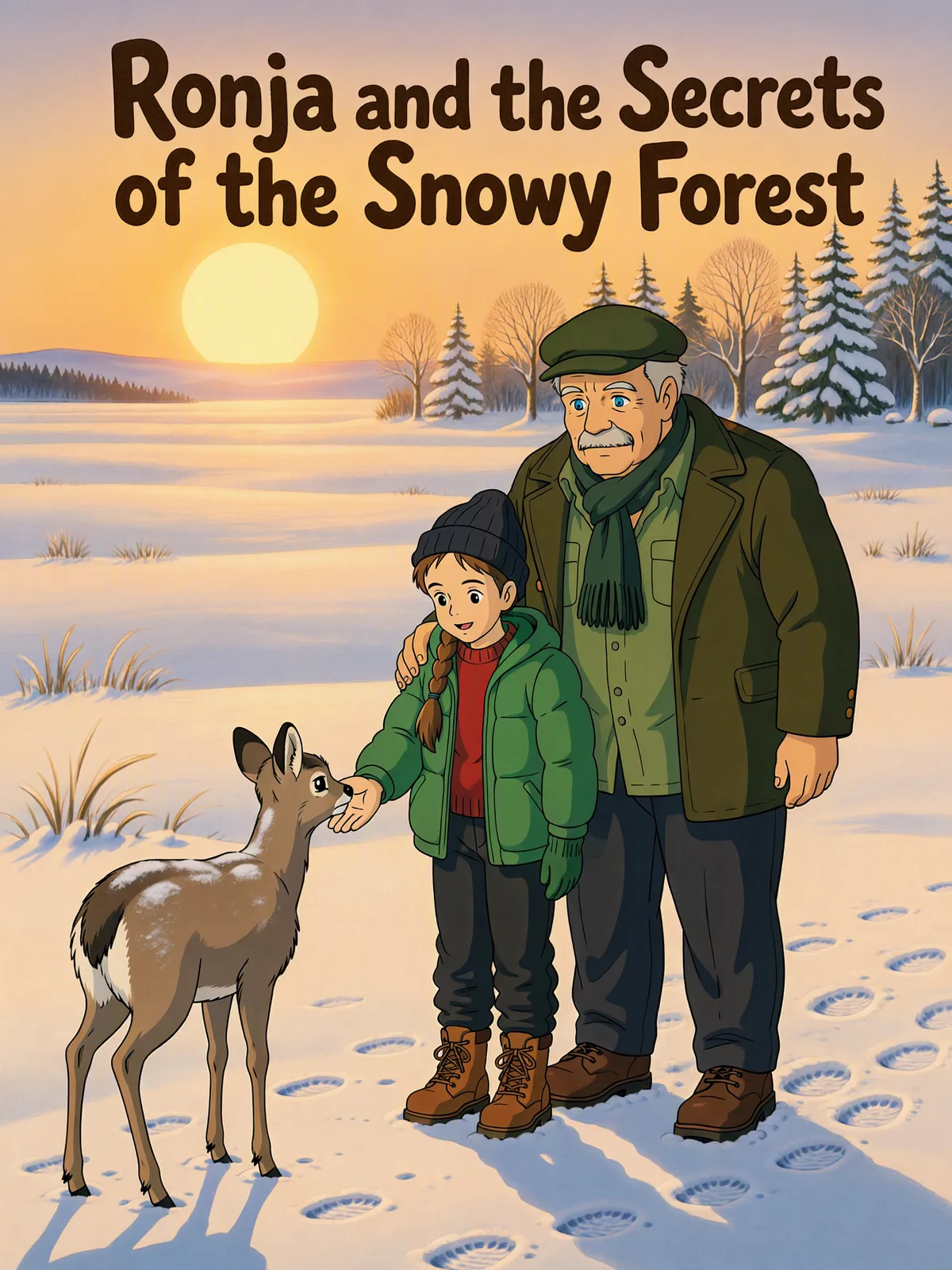 Cover of “Ronja and the Secrets of the Snowy Forest”