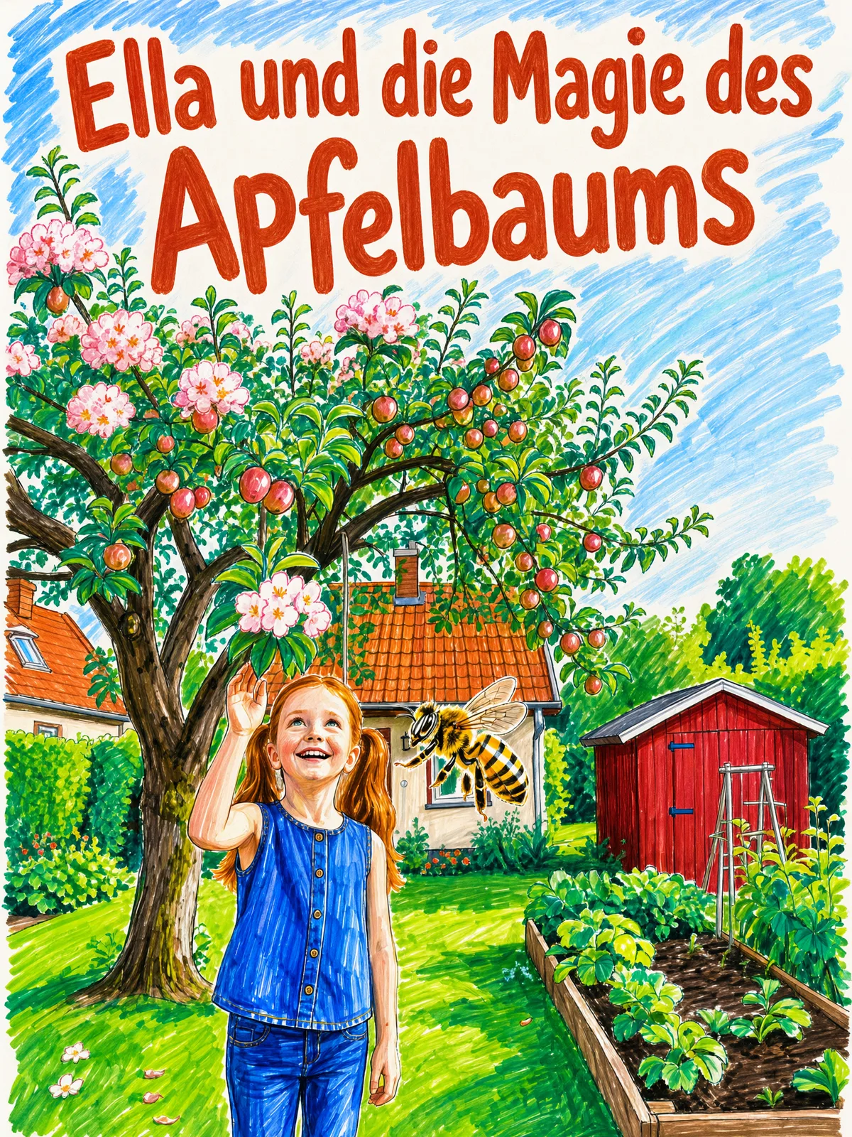Cover von „Ella und die Magie des Apfelbaums“