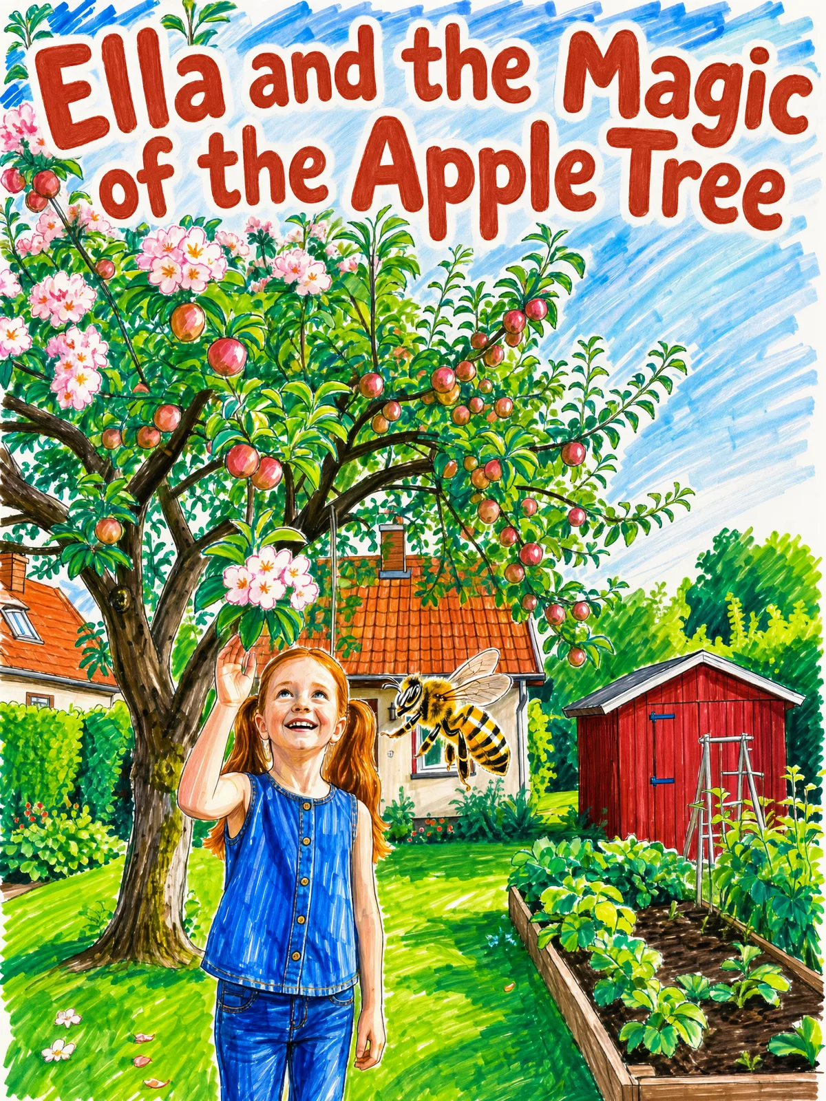 Cover of “Ella and the Magic of the Apple Tree”