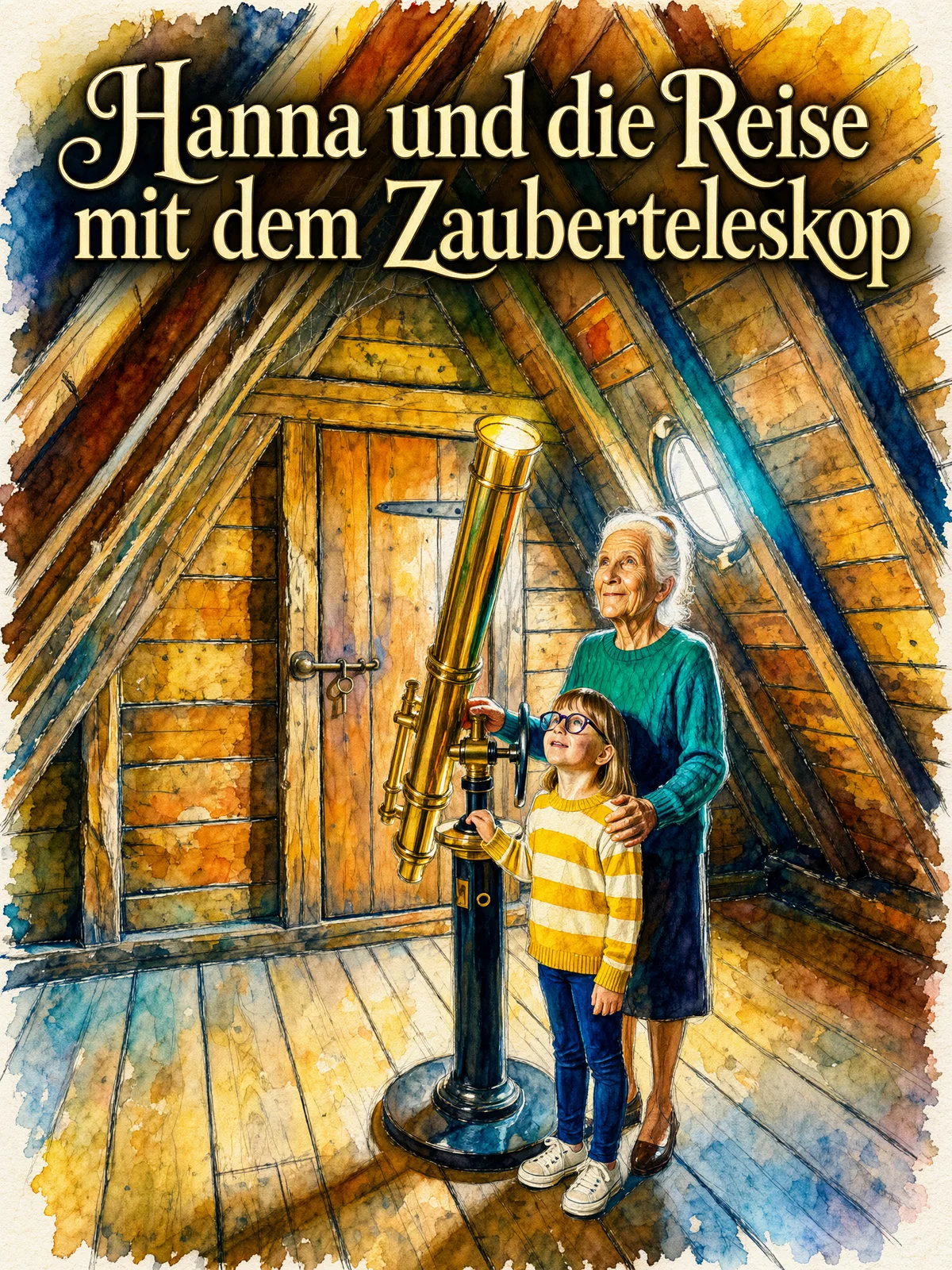 Cover von „Hanna und die Reise mit dem Zauberteleskop“