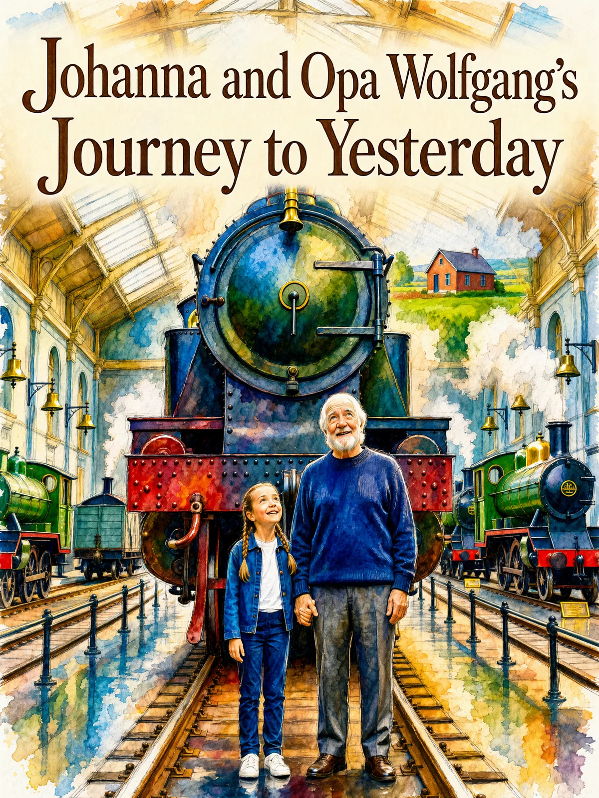Cover of “Johanna and Opa Wolfgang’s Journey to Yesterday”