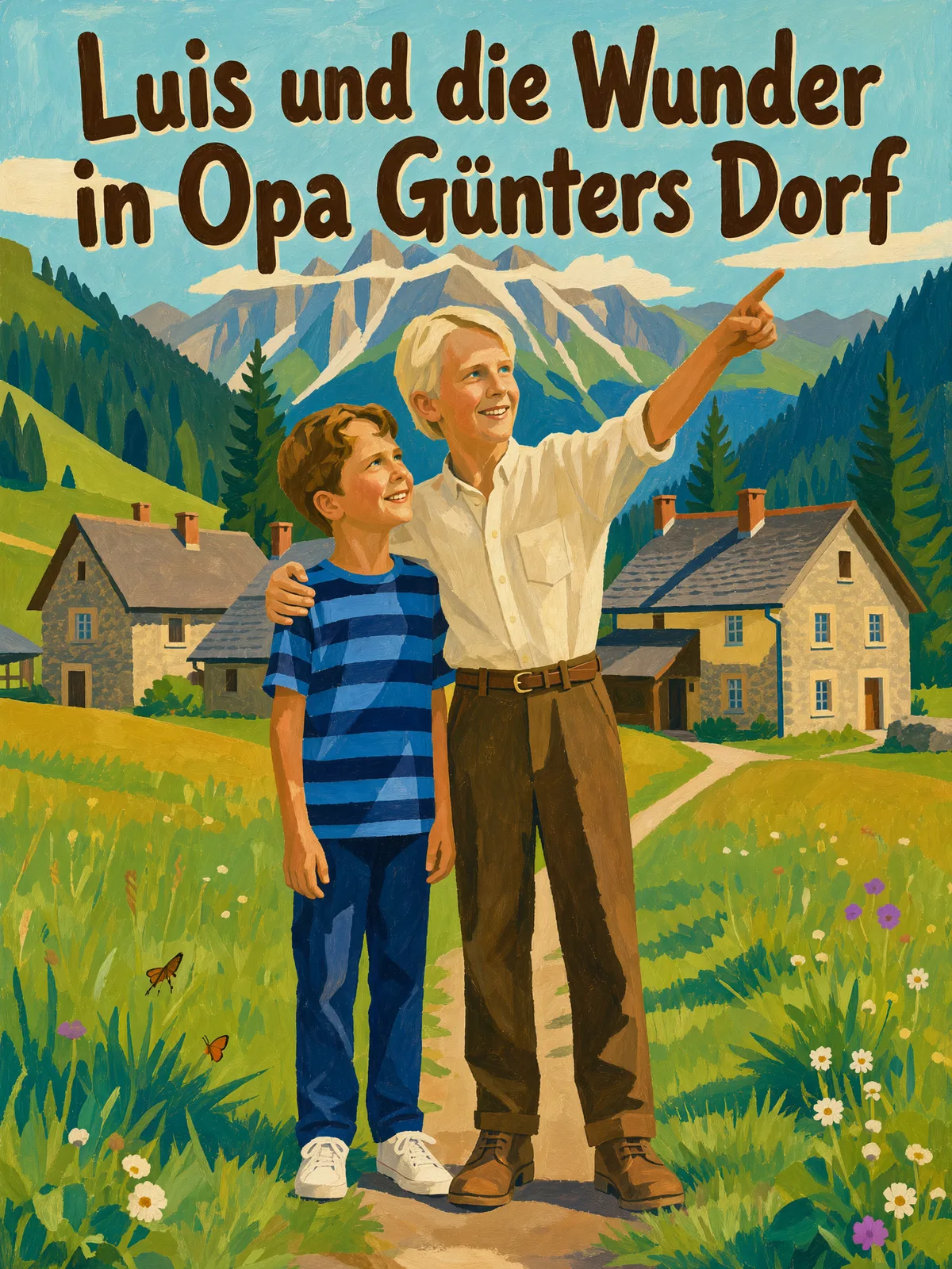 Cover von „Luis und die Wunder in Opa Günters Dorf“