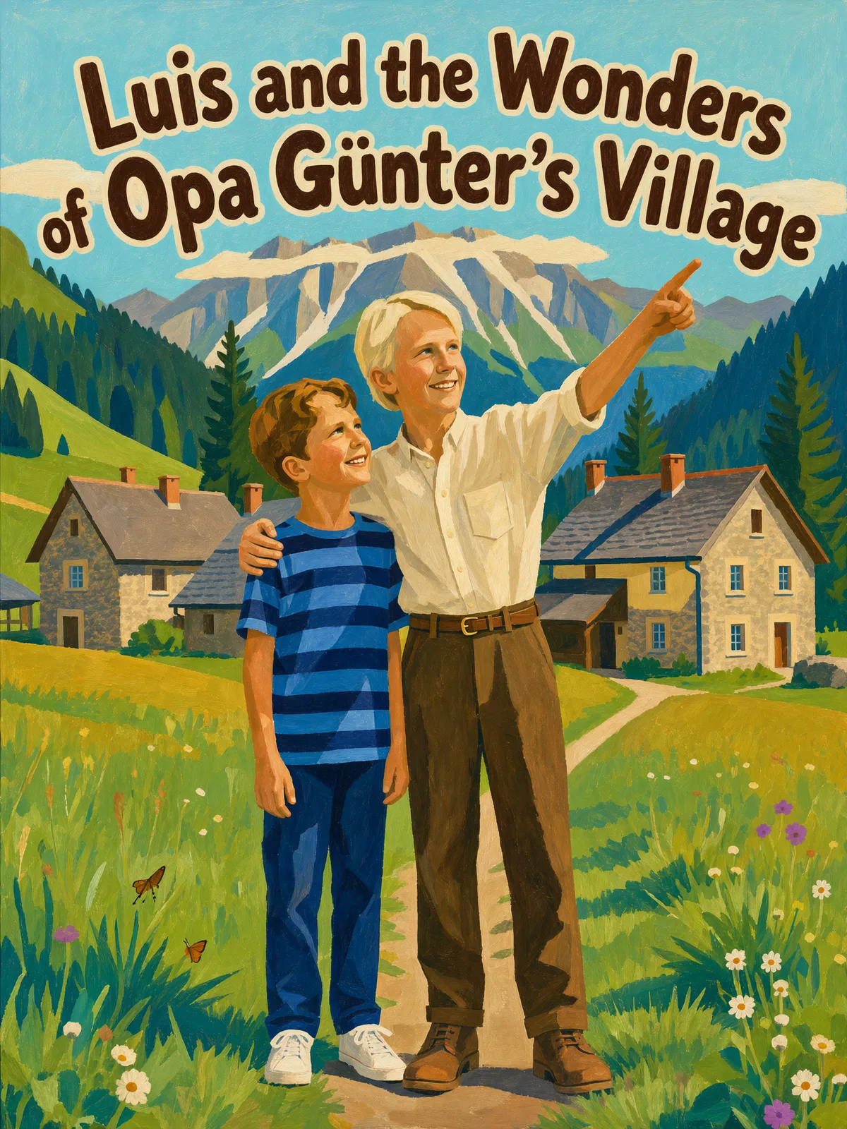 Cover of “Luis and the Wonders of Opa Günter’s Village”