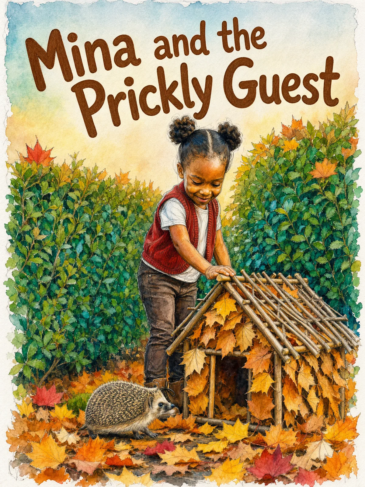 Cover of “Mina and the Prickly Guest”