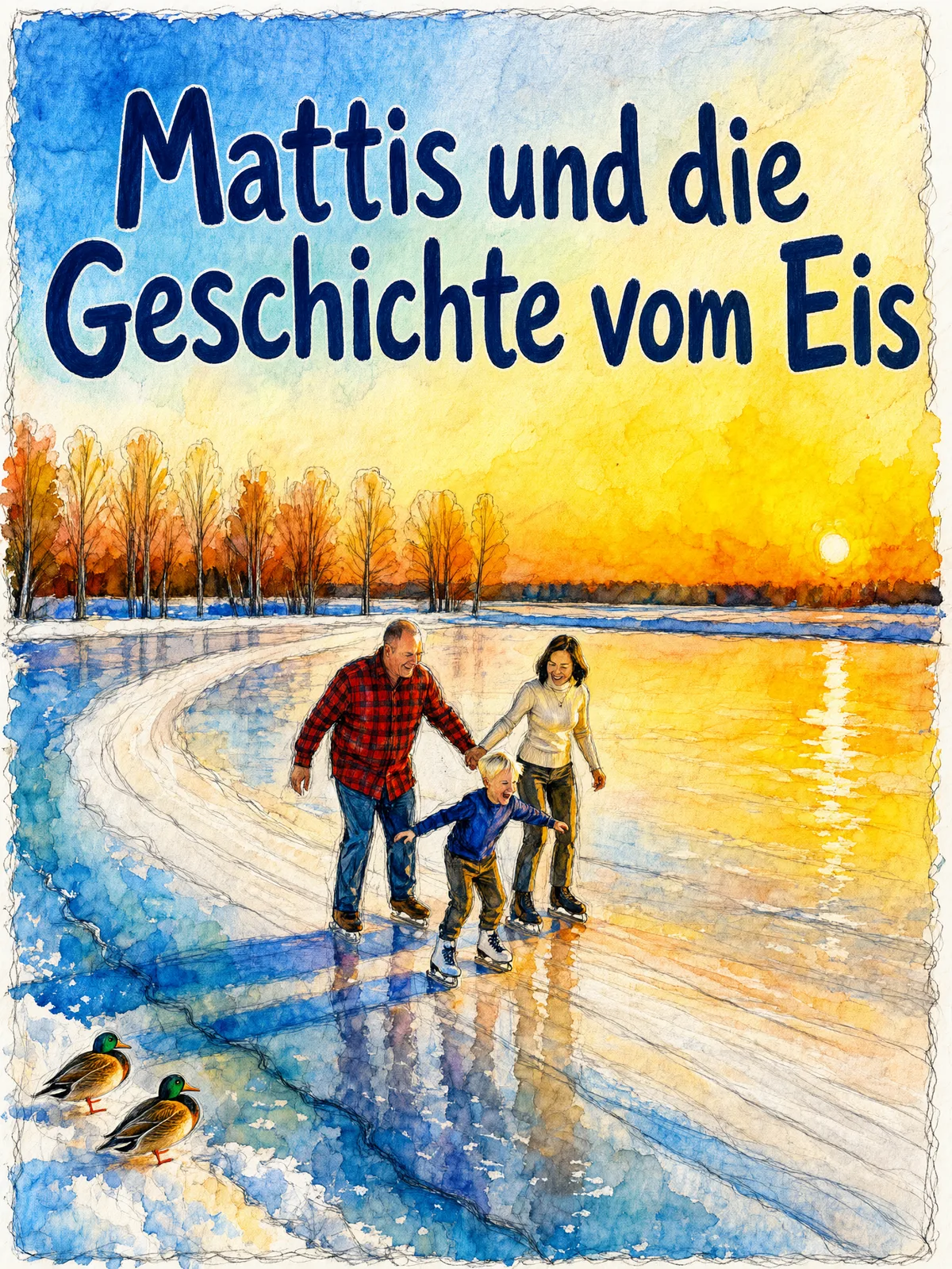 Cover von „Mattis und die Geschichte vom Eis“