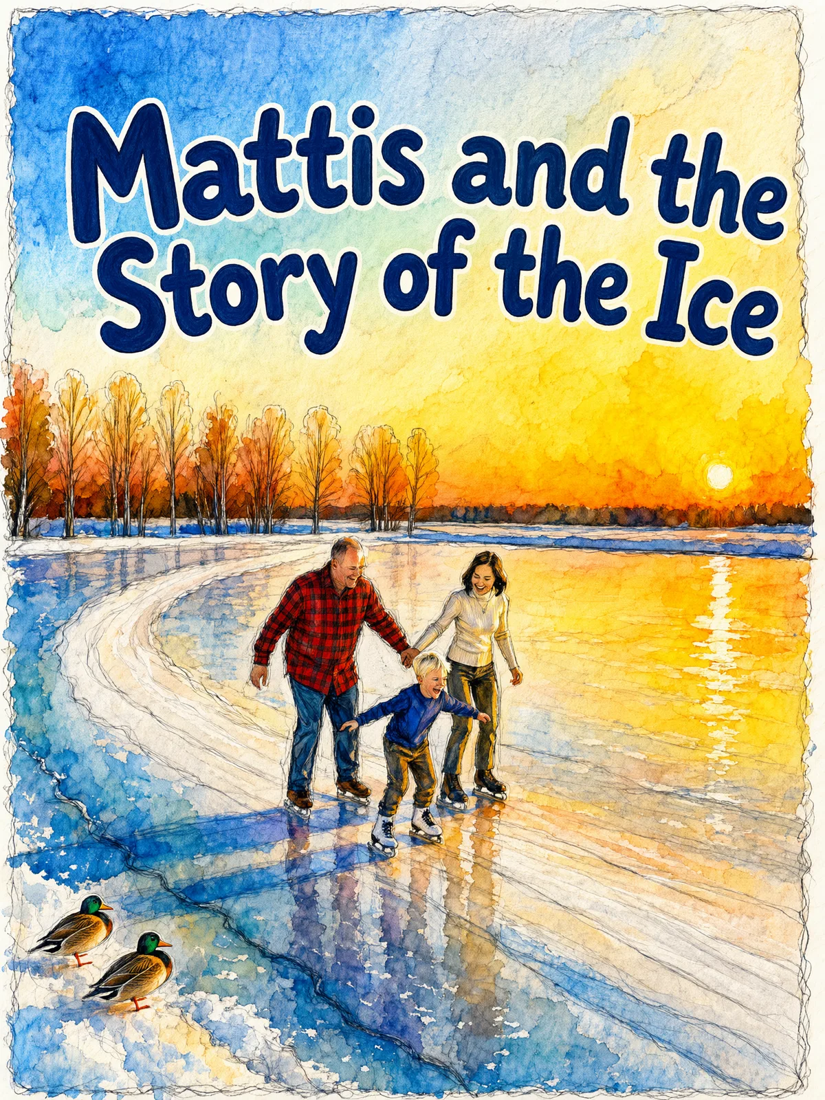 Cover of “Mattis and the Story of the Ice”