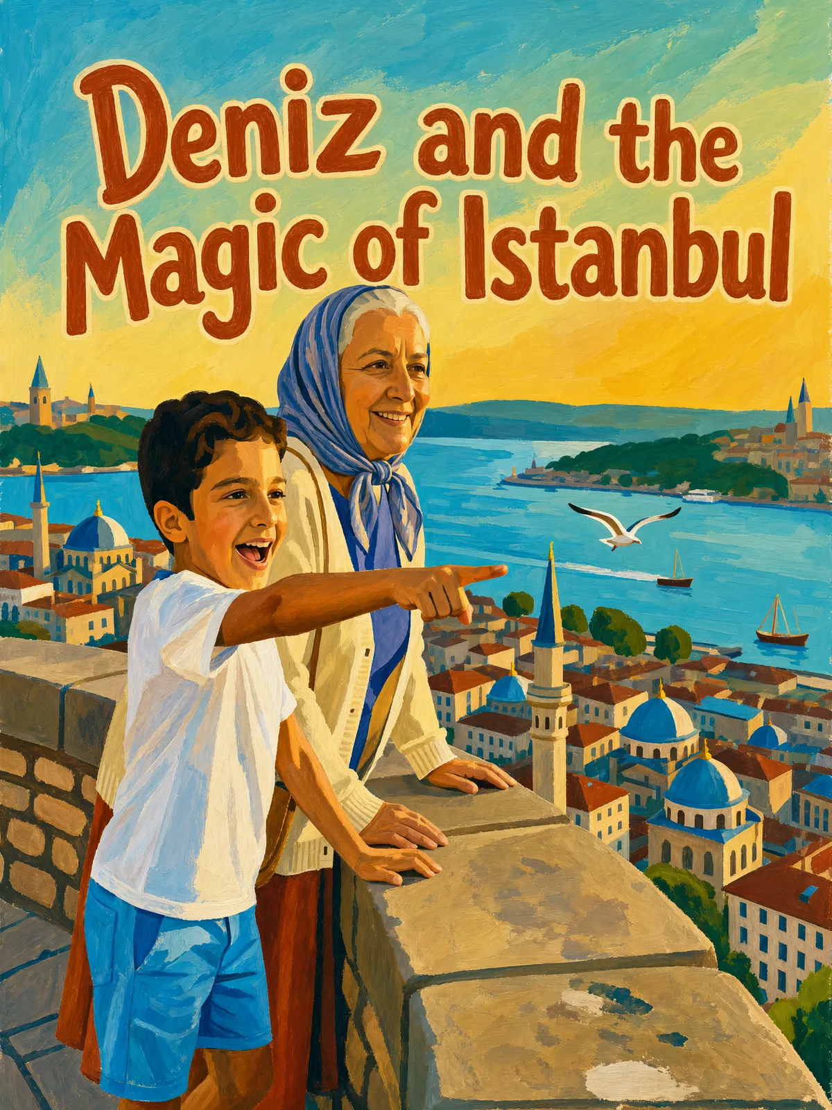 Cover of “Deniz and the Magic of Istanbul”