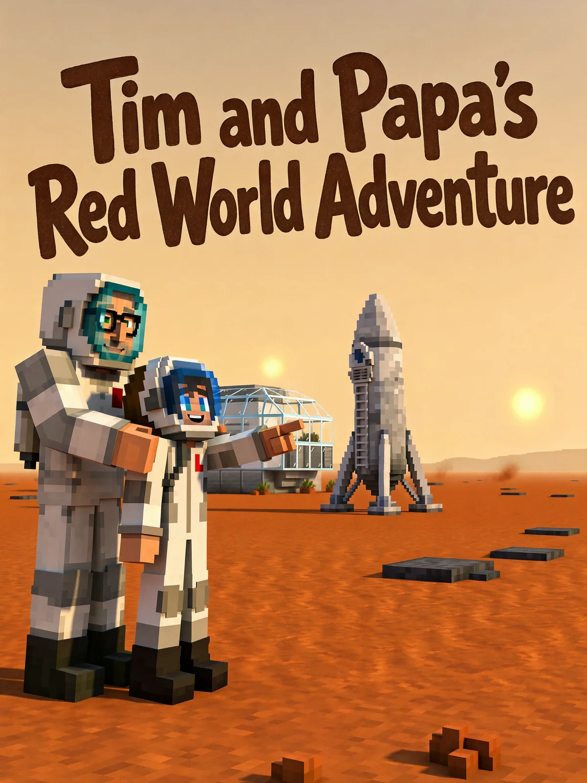 Cover of “Tim and Papa's Red World Adventure”