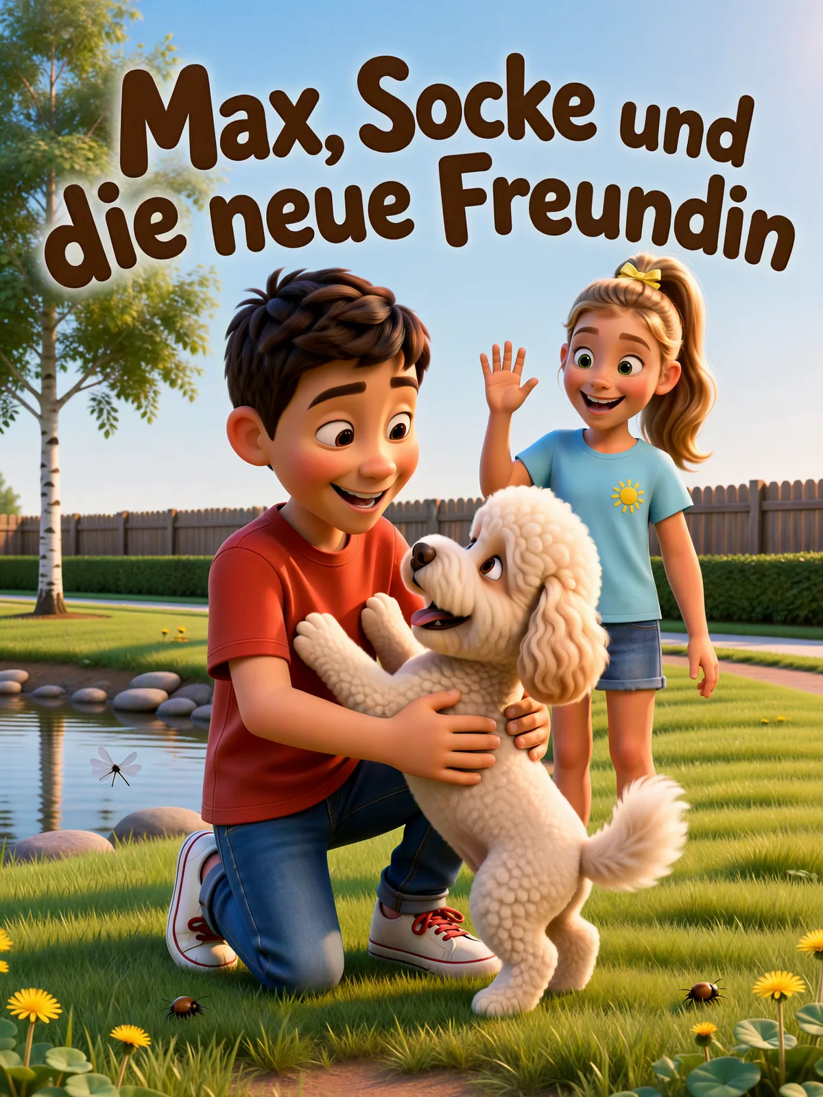 Cover von „Max, Socke und die neue Freundin“