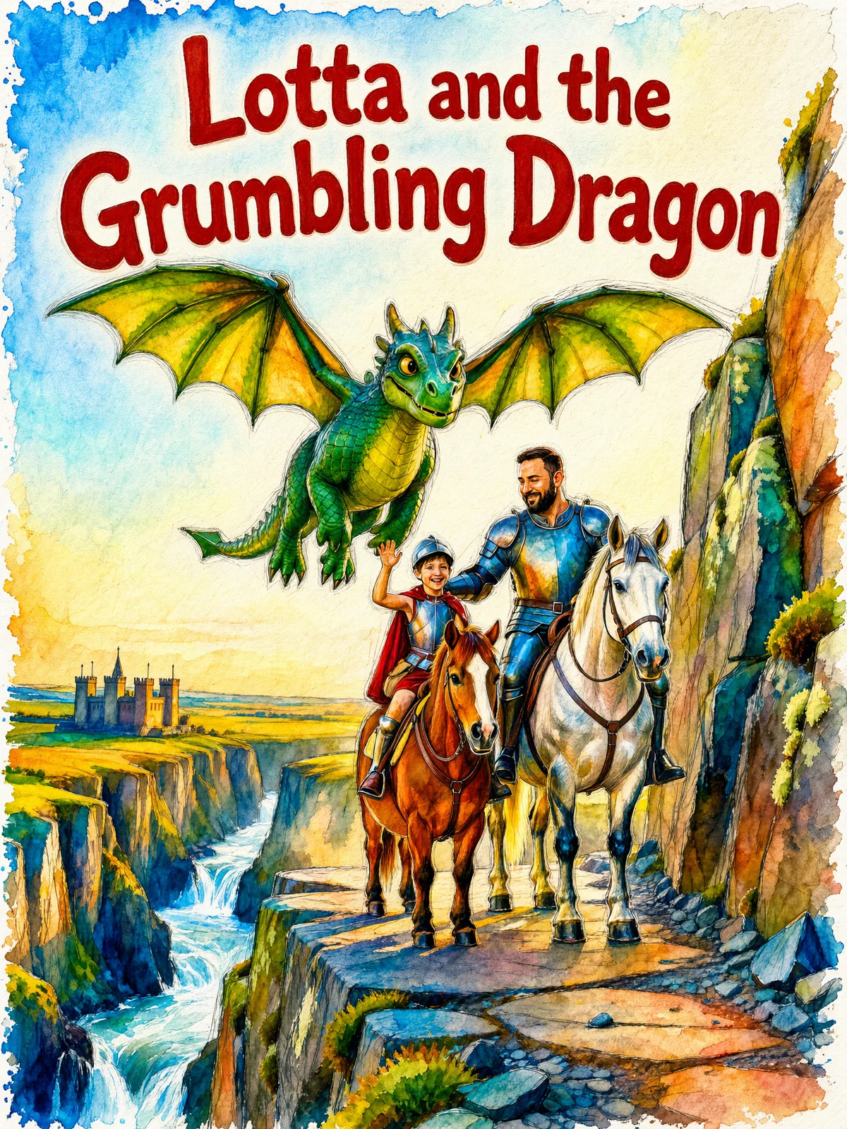 Cover of “Lotta and the Grumbling Dragon”