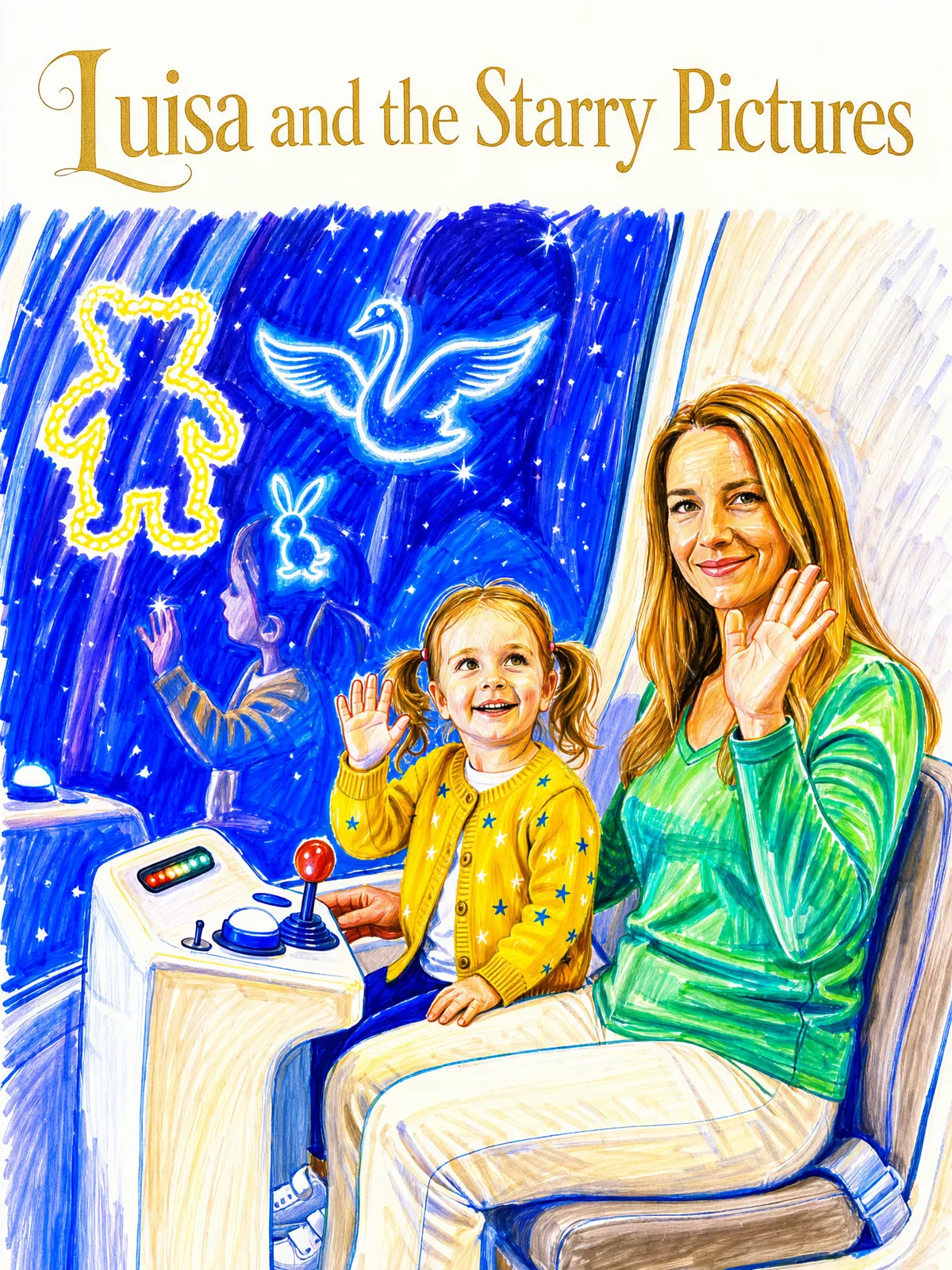 Cover of “Luisa and the Starry Pictures”