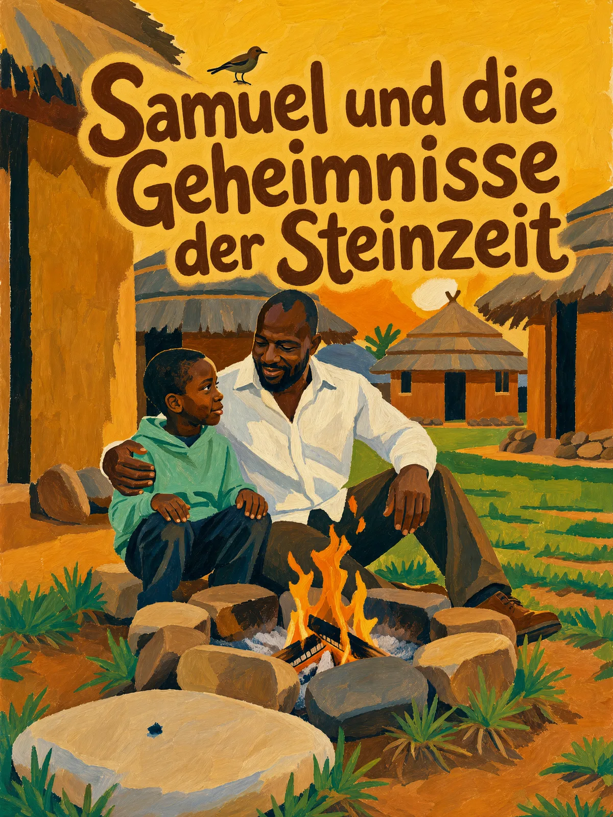 Cover von „Samuel und die Geheimnisse der Steinzeit“