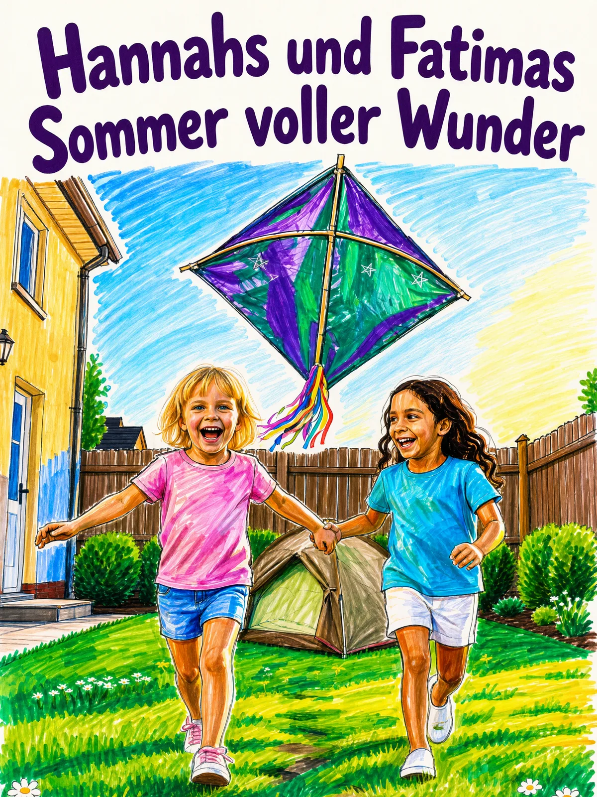 Cover von „Hannahs und Fatimas Sommer voller Wunder“