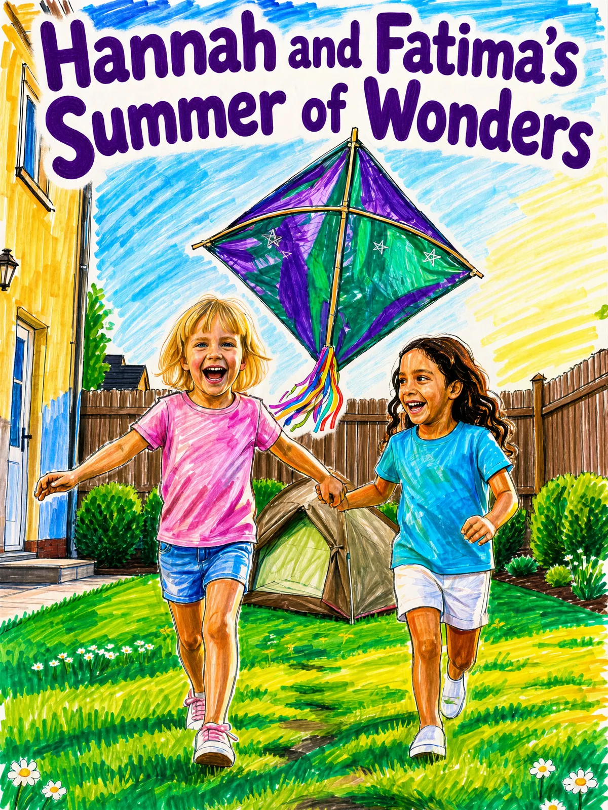Cover of “Hannah and Fatima's Summer of Wonders”