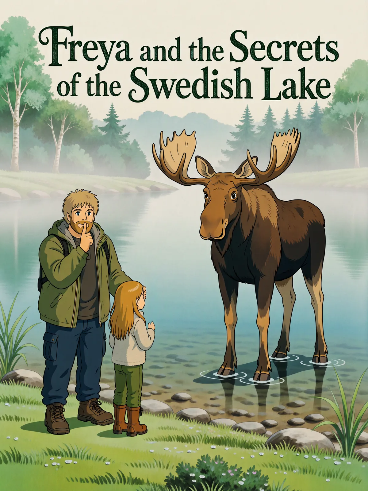 Cover of “Freya and the Secrets of the Swedish Lake”