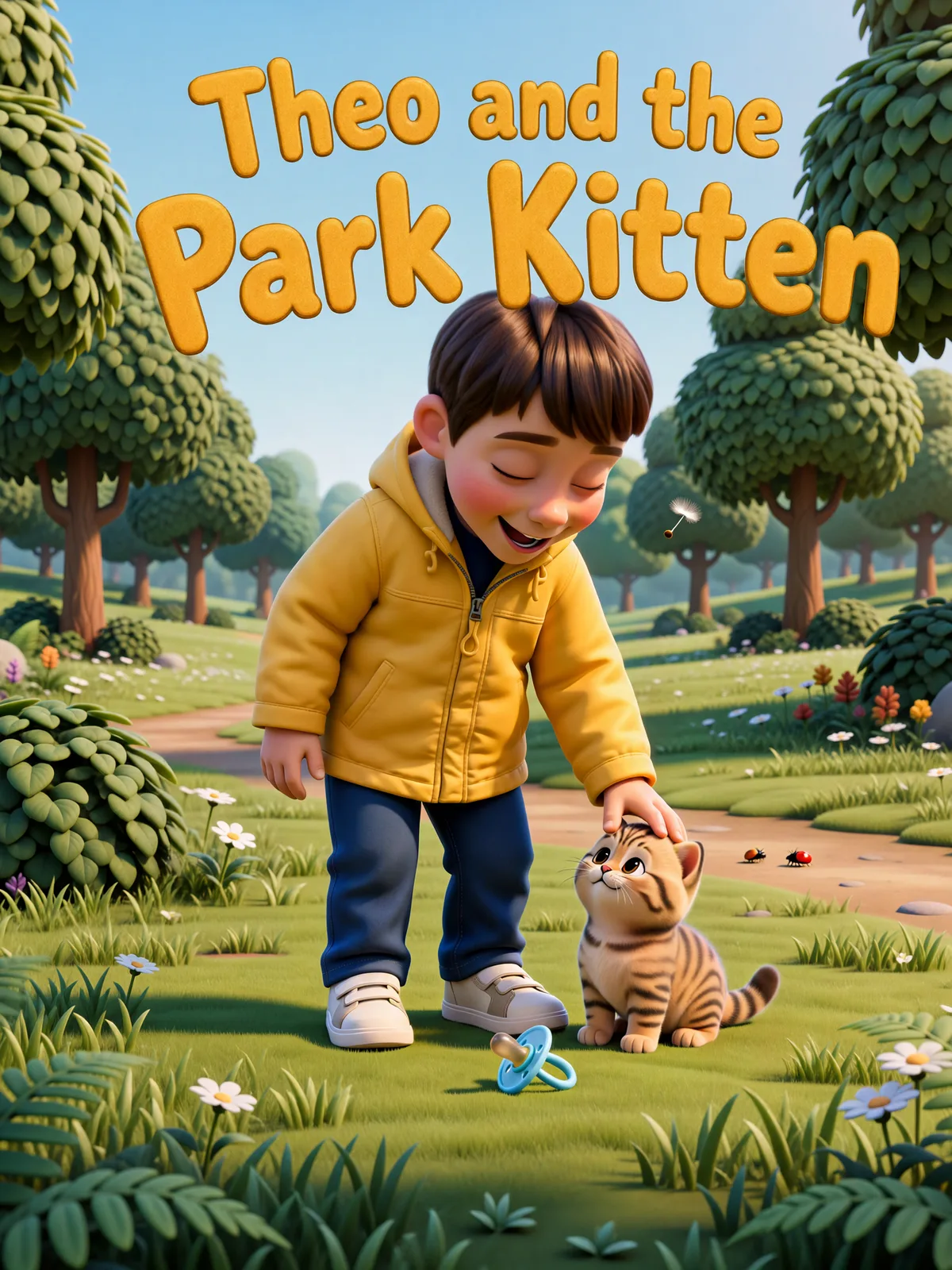 Cover of “Theo and the Park Kitten”