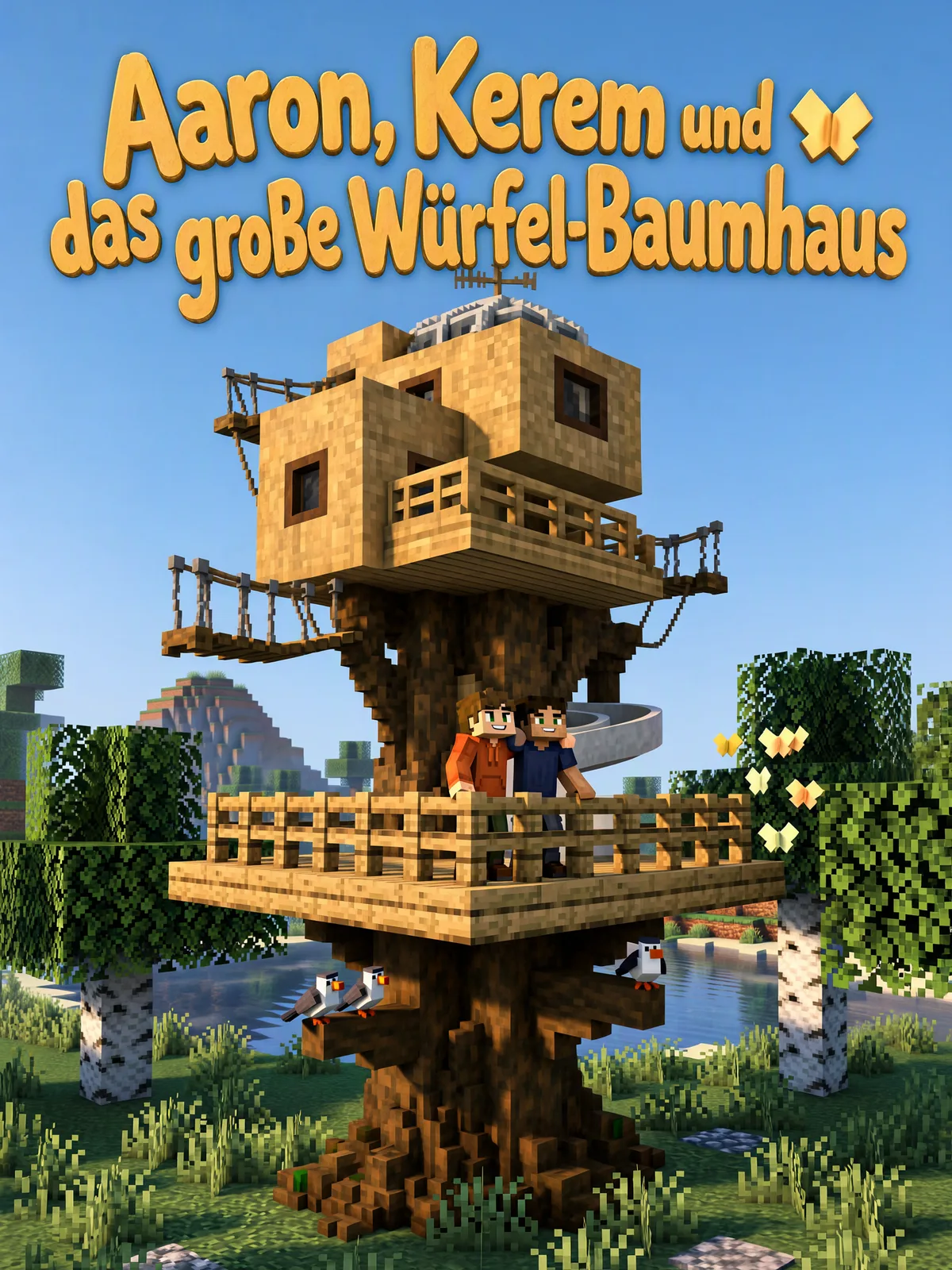 Cover von „Aaron, Kerem und das große Würfel-Baumhaus“