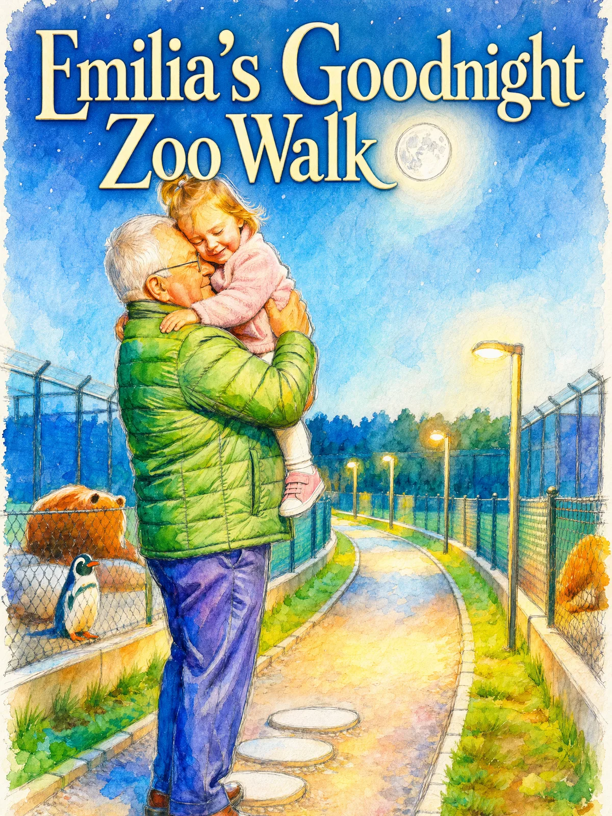 Cover of “Emilia's Goodnight Zoo Walk”
